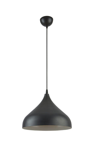 Reyes Special Design Modern Sport Decorative Cafe-kitchen Black Inside White Single Pendant Lamp Chandelier - Swordslife