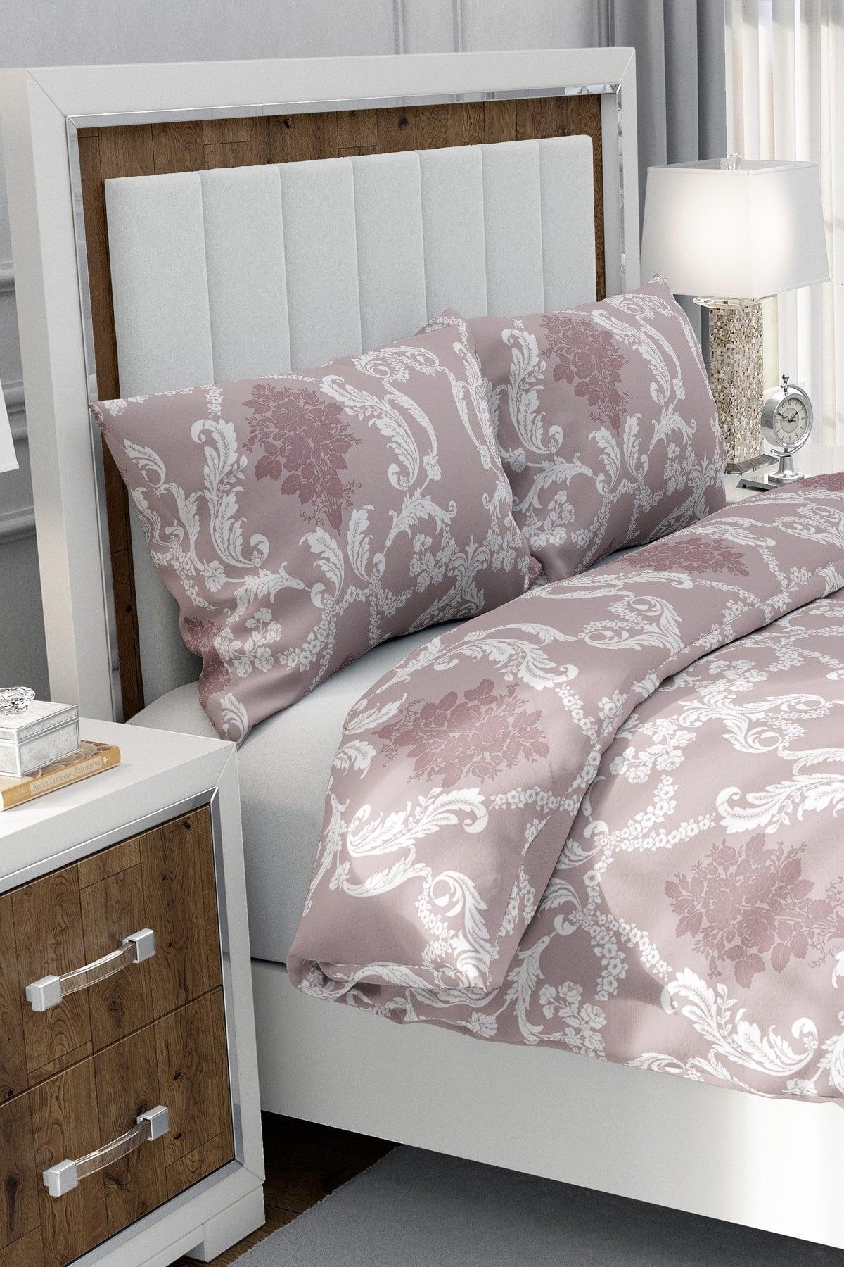 Rose Double Duvet Cover Set Without Bed Sheet - Swordslife