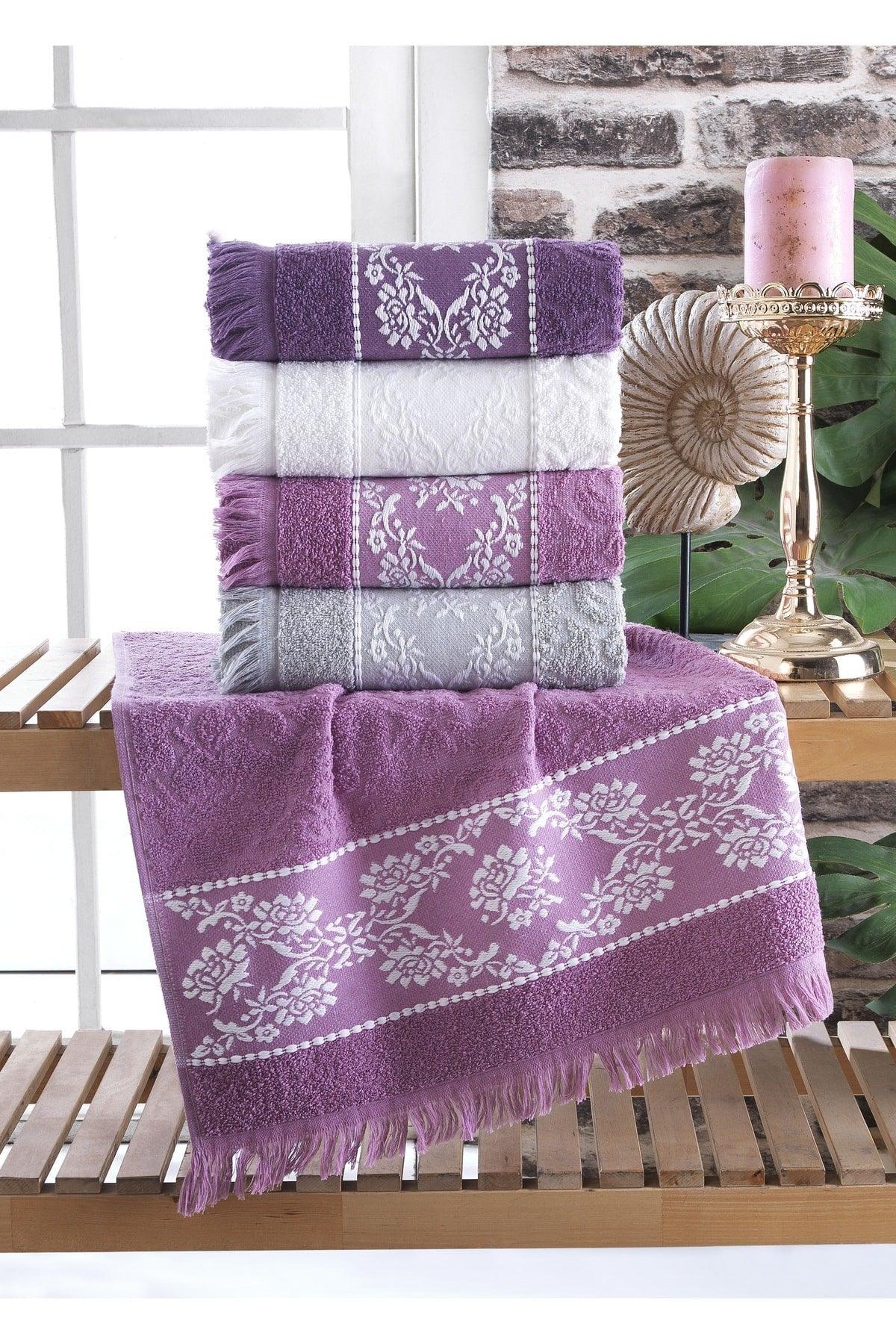 Roses 4 Pcs 50x90 Hand&face Towel Set - Swordslife