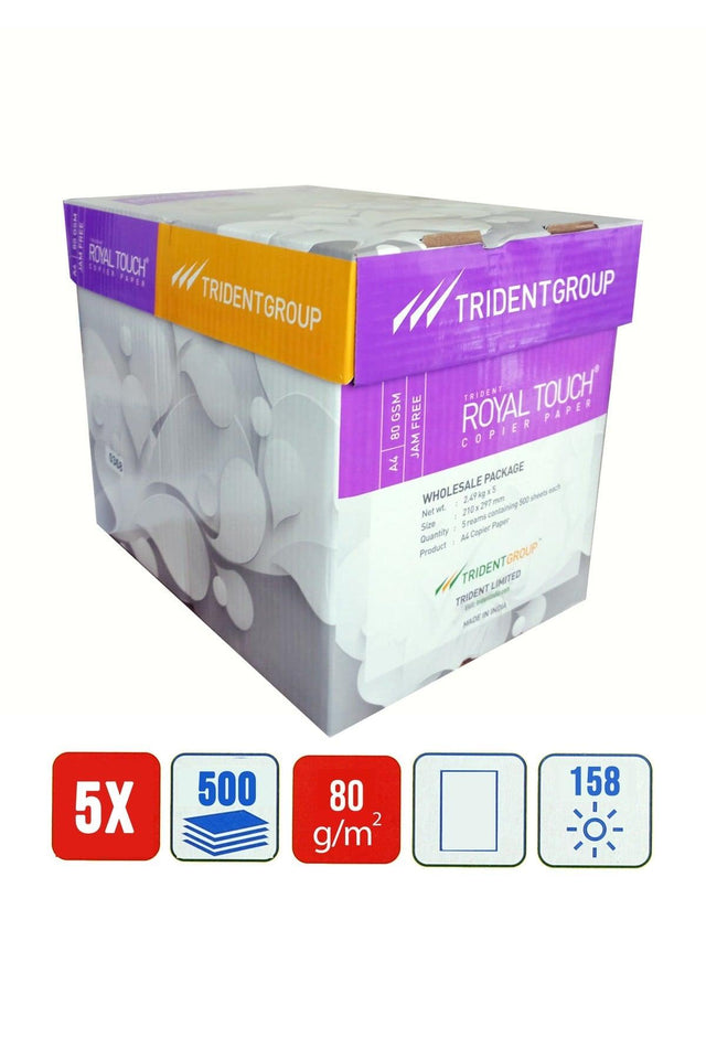 Royal Touch A4 80 Gr Copy Paper 1 Box 5