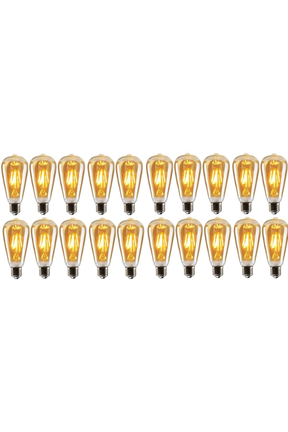 Rustic Bulb 6 W 20 Pcs