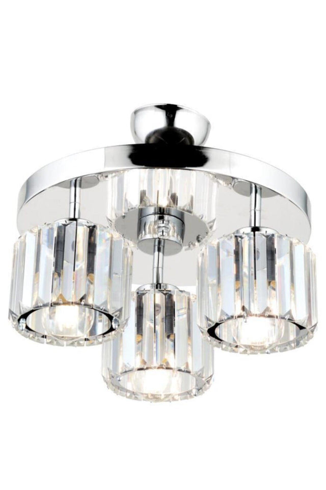 Sabrina Triple Chrome Y-01 Chandelier - Swordslife