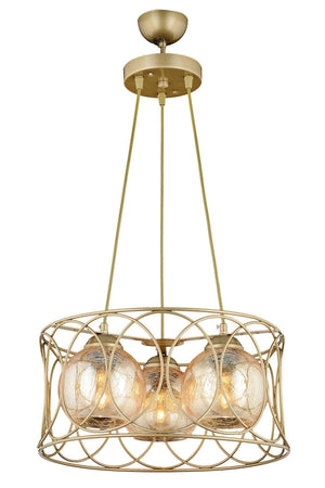 Saffron Triple Chandelier- Antique - Swordslife