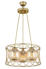 Saffron Triple Chandelier- Antique - Swordslife