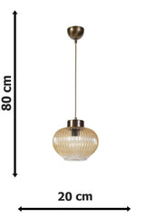 Sahra Modern Balcam Single Chandelier - Swordslife