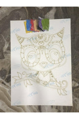 Sand Painting Set Owl