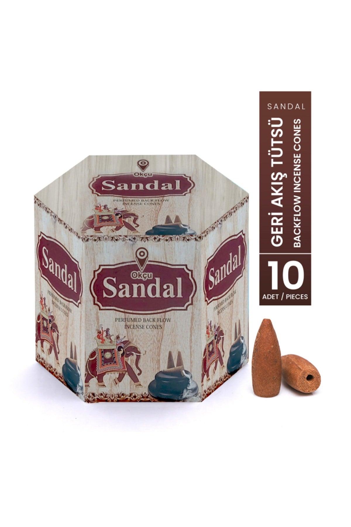 Sandal / Sandalo Backflow Incense Waterfall Conical Backflow Incense Cones 10 Pcs /pieces - Swordslife