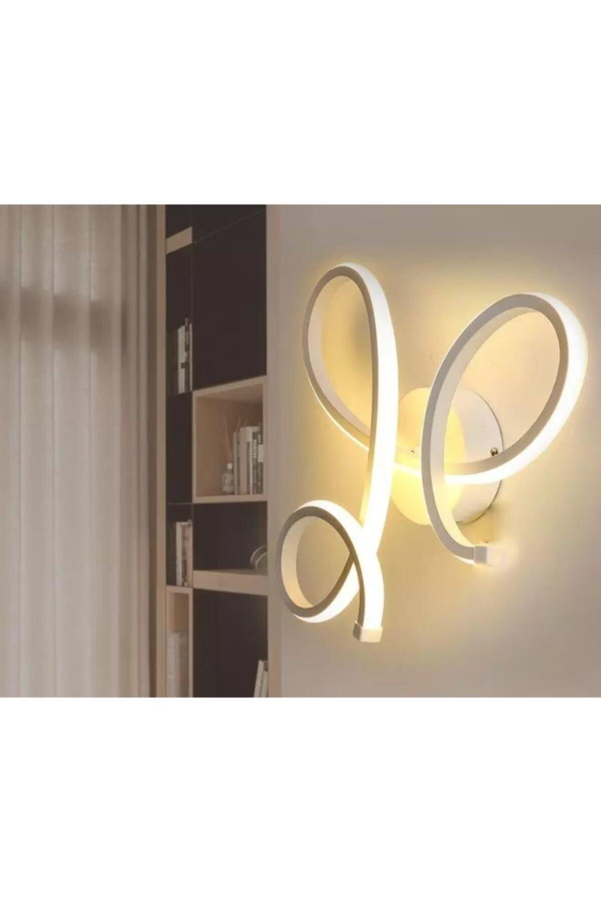 Santana White Modern Daylight Led Wall Lamp Sconce - Swordslife