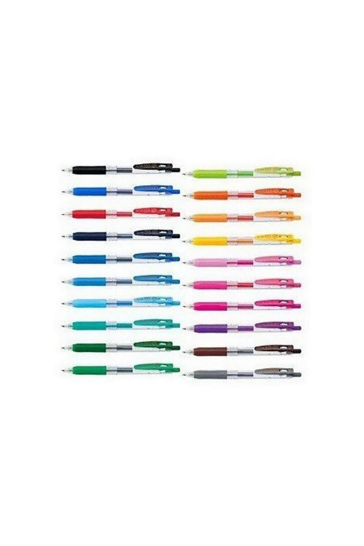 Sarasa Clip Gel Pen 0.7mm Set of 20