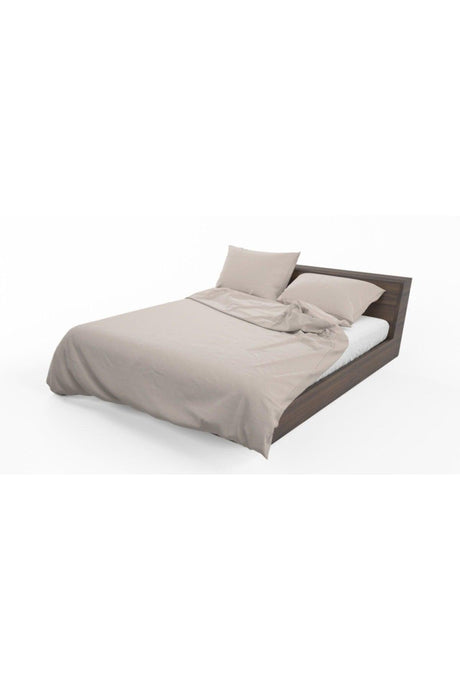 Satin Honey Foam Duvet Cover Set - Swordslife