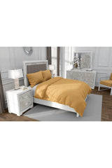 Satin Gold Duvet Cover Set - Swordslife