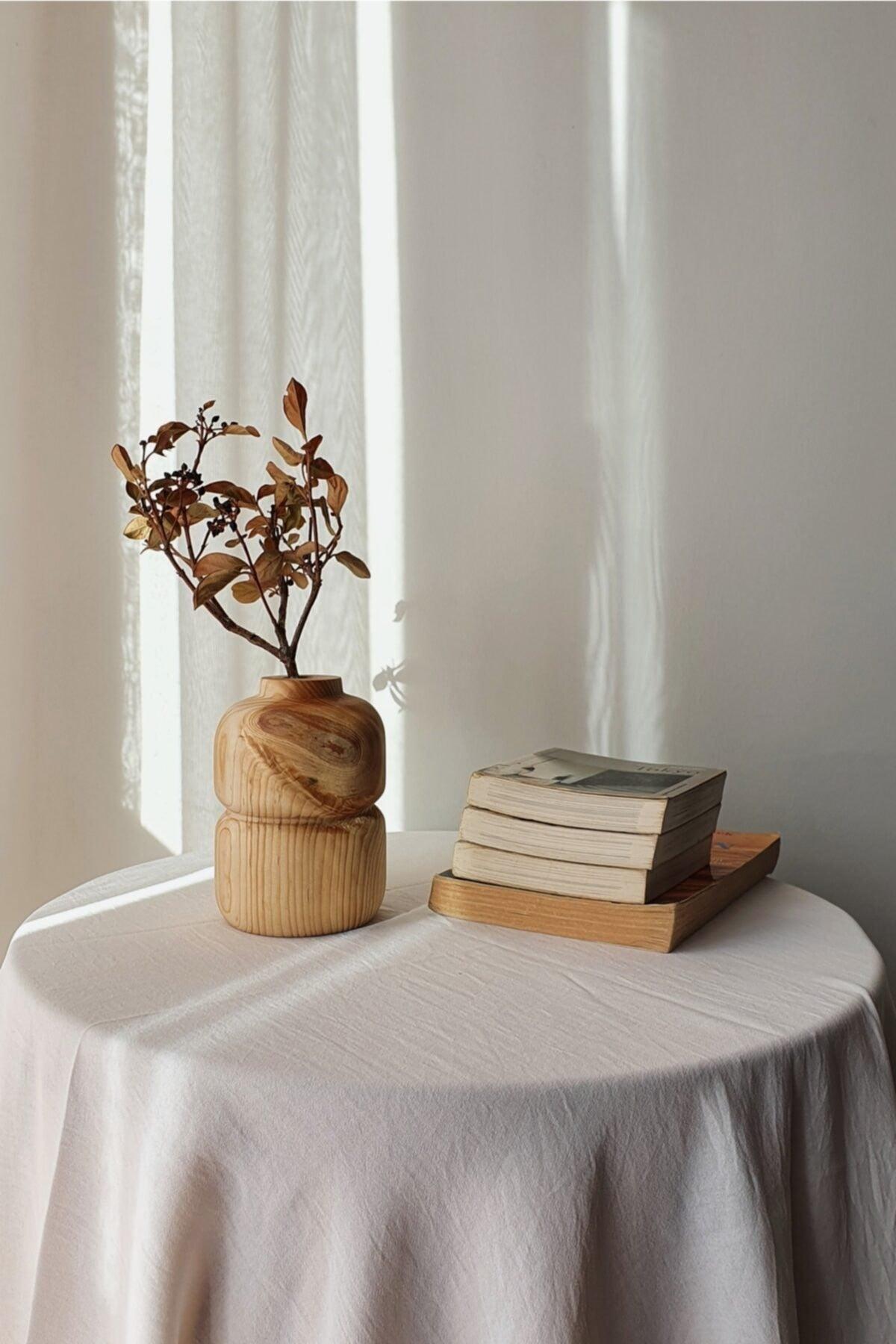 Nordic Style Wooden Vase - Swordslife