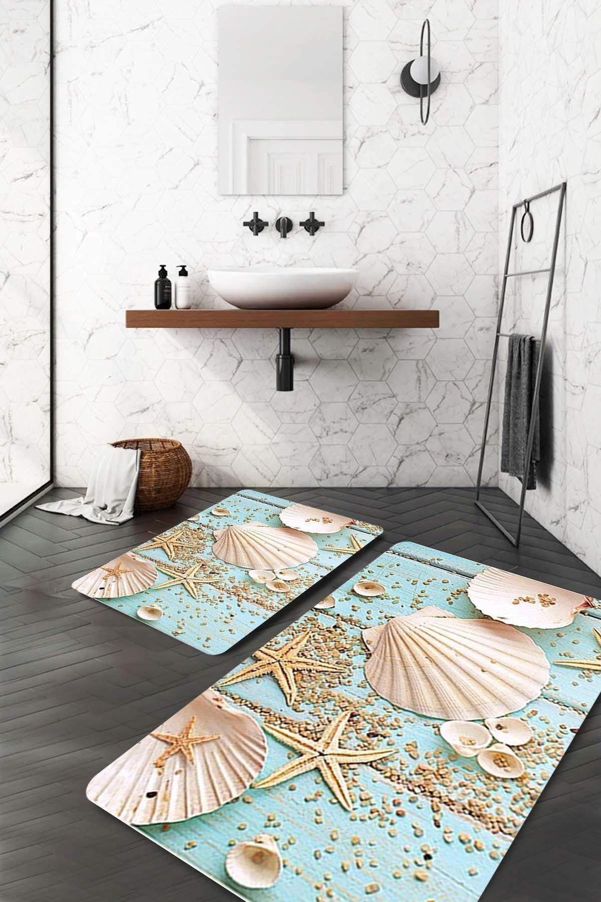 Shell And Star Bath Mat