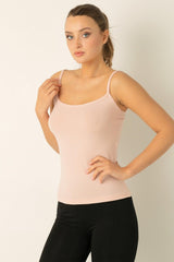 Seamless Thin Strap Female Singlet - Swordslife