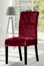 Silk Velvet Chair Cover