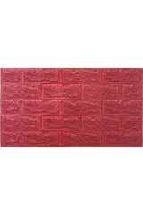 Self Adhesive Red Brick Pattern Wallpaper Panel 70x38 - Swordslife