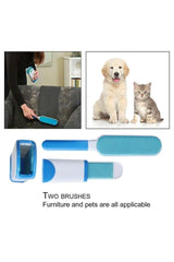 Self Cleaning Cat Dog Hair Bristle Dust Collector Cleaner Self Cleaning Brush Set - Swordslife