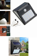 Sensor Solar Wall Lamp (20 Leds)