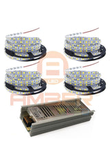 Led Strip 3 Chip Indoor White 20 Meters +