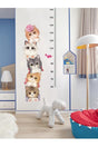 Cute Cats Height Measuring Ruler Sticker Kids Room Wall Sticker - Swordslife