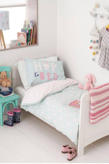 Cute Rabbit Kids Baby Duvet Cover Set 100x150 - Swordslife