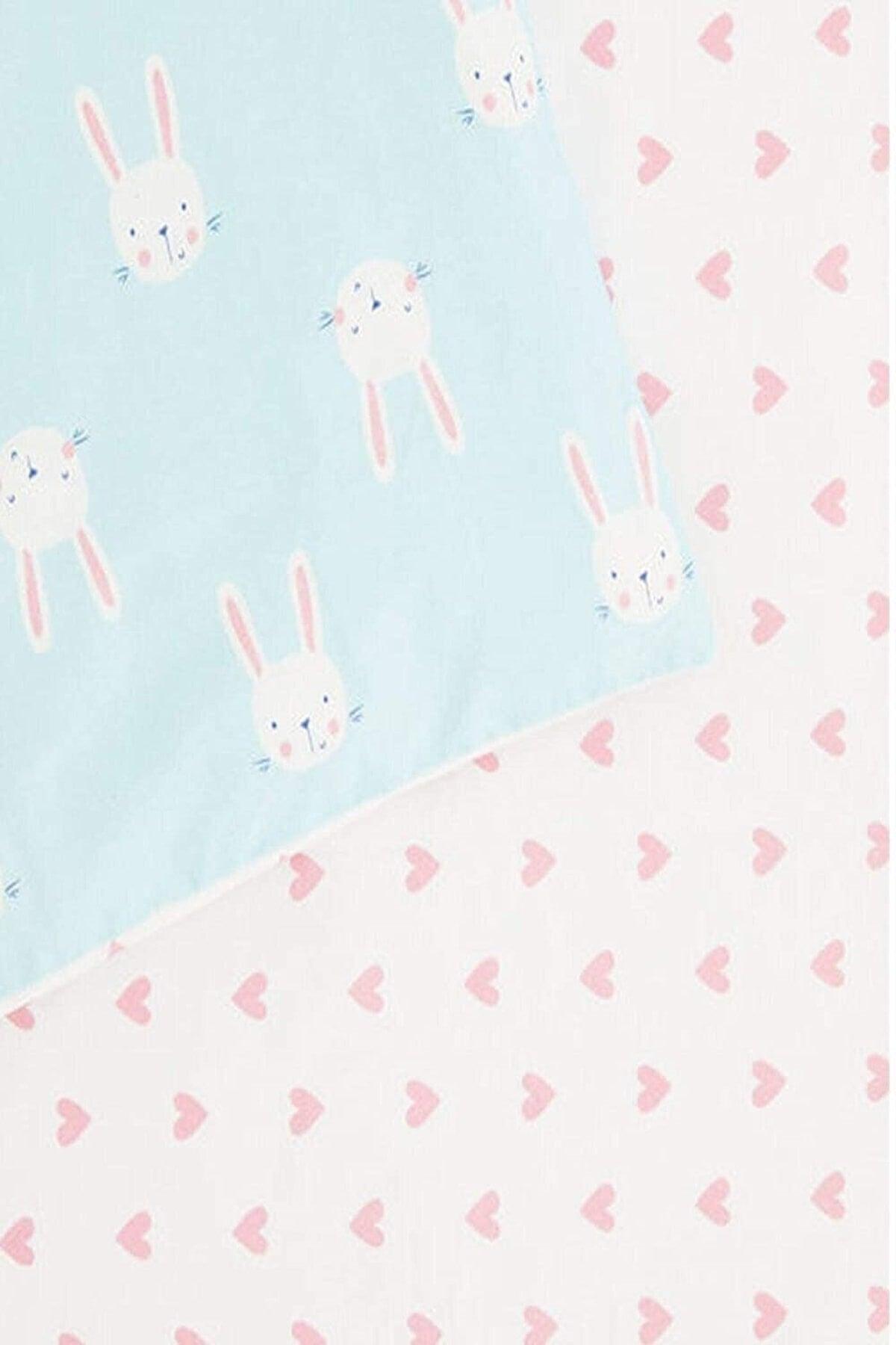 Cute Rabbit Kids Baby Duvet Cover Set 100x150 - Swordslife