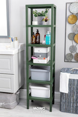 Shelf 6 Tiers Organizer Plastic Shelving Unit