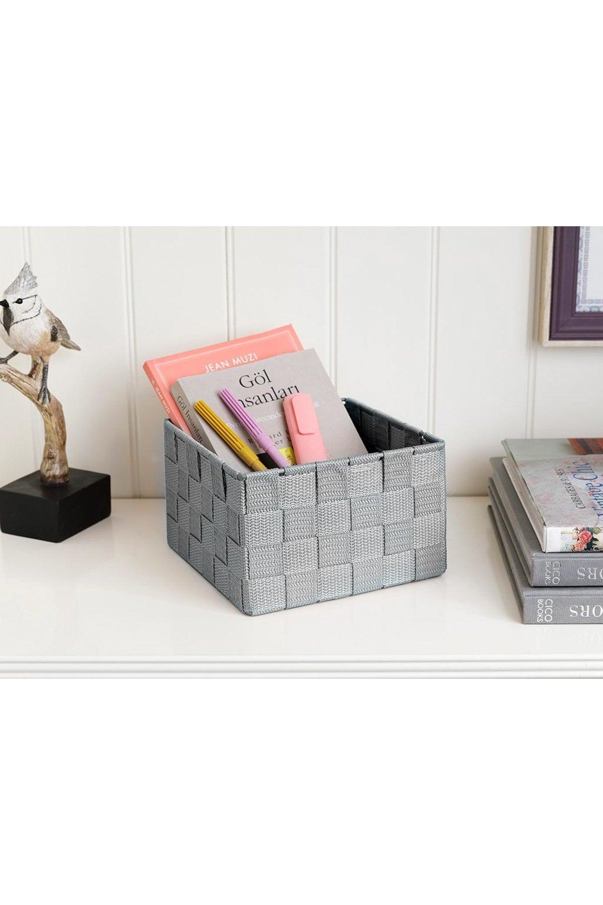 Shine Storage Box 34x22x17.5 Cm Gray