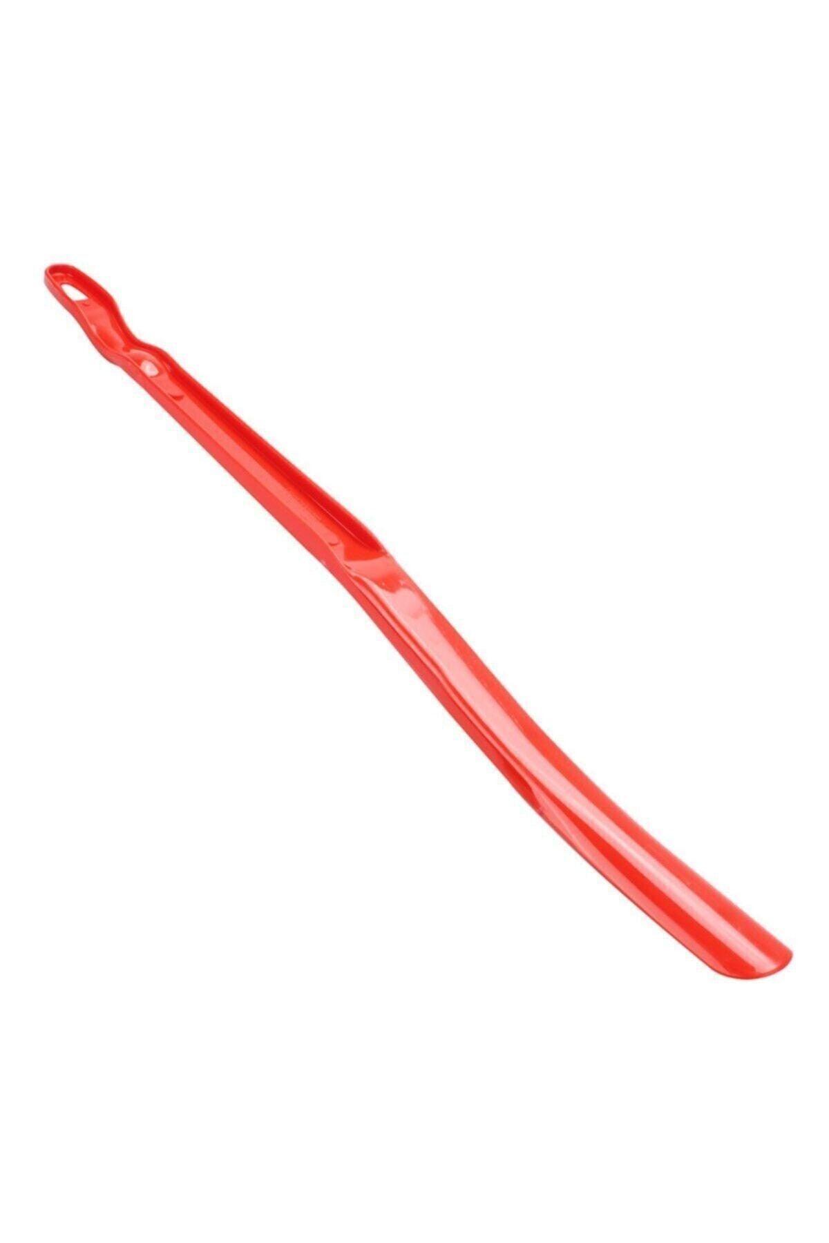 Shoe Wearing Apparatus Kerata Shoe Horn 65 Cm Red - Swordslife