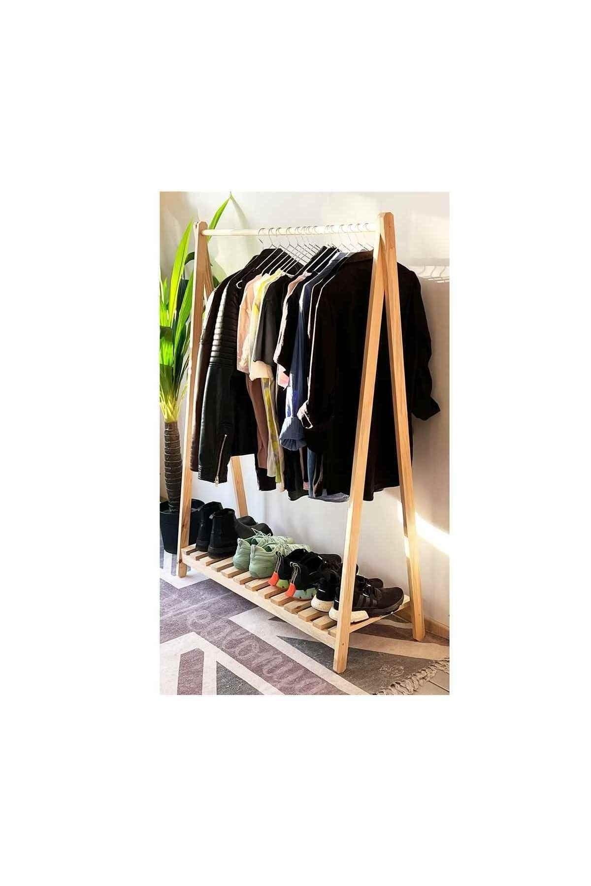 Shoe Rack Wooden Hanger Leg Clothes Hanger Garment Hanger 6013 - Swordslife