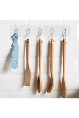 Silicone Kitchen Bathroom Hanger Strong Adhesive 5 Sections 6 Cm X 6 Cm - Swordslife