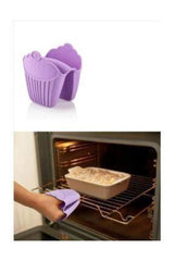 Silicone Cup Cake Heat Resistant Oven Holder Kitchen Glove Tray Holder - Swordslife