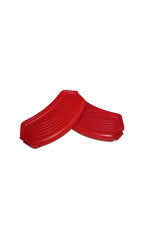 Silicone Pot and Pan Holder Fireproof Non-Stick Handle Set Red 9x4 Cm (1 Set Consists of 2 Pieces) - Swordslife