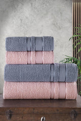 Silky Bath Towel Set of 4