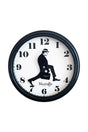 Silly Walk, Silly Walk Funny Quiet Creative Wall Clock Artistic Modern Decorative Gift Clocks - Swordslife