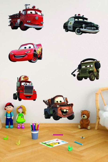 Lightning Mcqueen Sticker Set - Swordslife