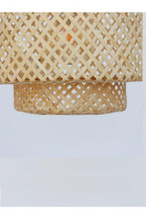 Sinnerlig Bamboo Chandelier 30cm - Scandinavian, Modern, Bohemian, Rattan Chandelier, Lighting - Swordslife