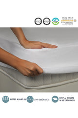 Liquid Proof Full Edge Towel Fitted Mattress Mattress - Swordslife