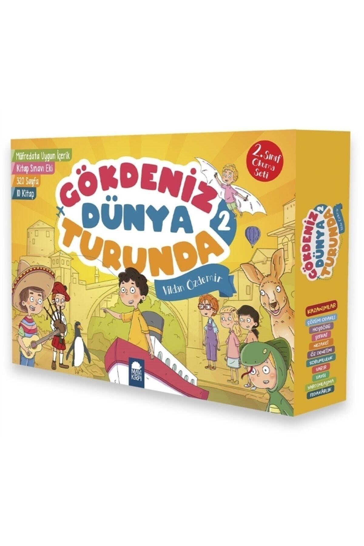 Gökdeniz World Tour 2 2nd Grade Reading Set 10 Books Set Vildan Özdemir 9786257947503 - Swordslife