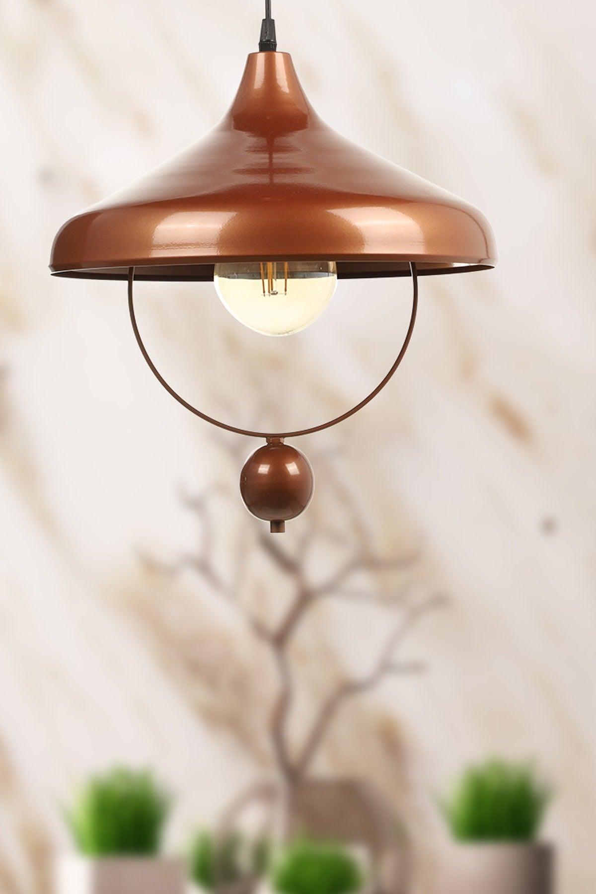 Göksel Single Chandelier Copper - Swordslife