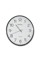 Slim Bezel Slim Wall Clock 0250 Bw - Swordslife