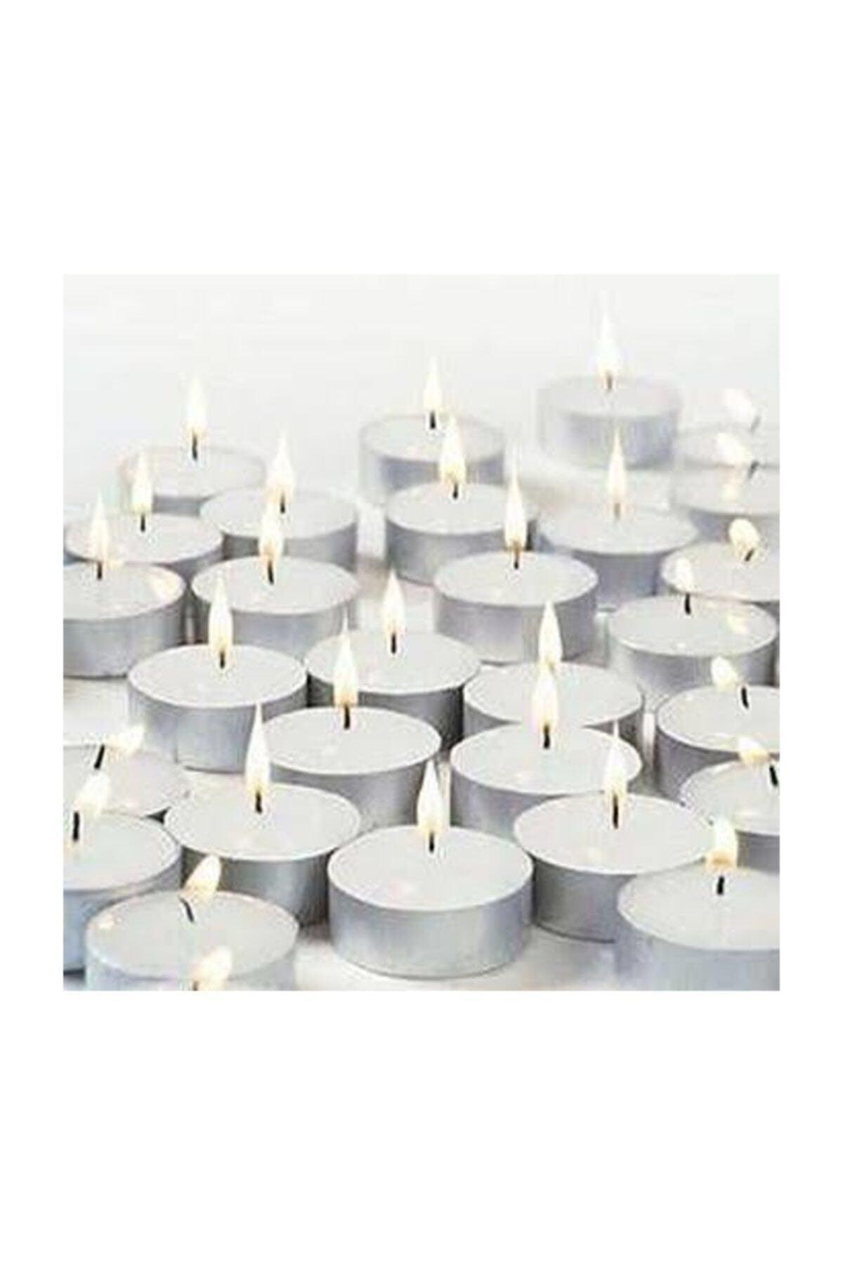 Small Mini Candle White Tea Light 50pcs - Swordslife