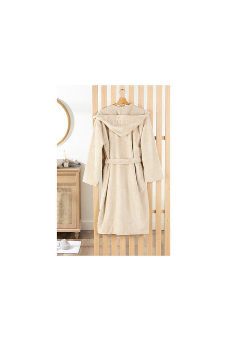 Softy Triga Cotton Bathrobe L-xl Beige - Swordslife