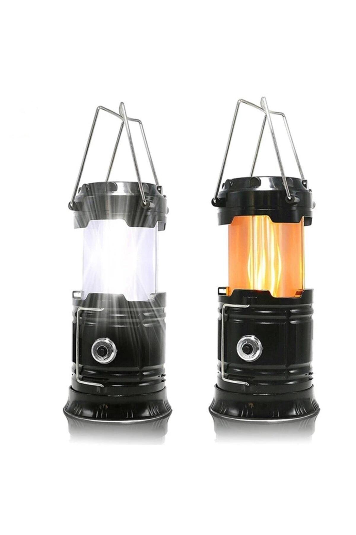 Solar Rechargeable Multifunctional Camping Lamp Searchlight Powerbank - Swordslife