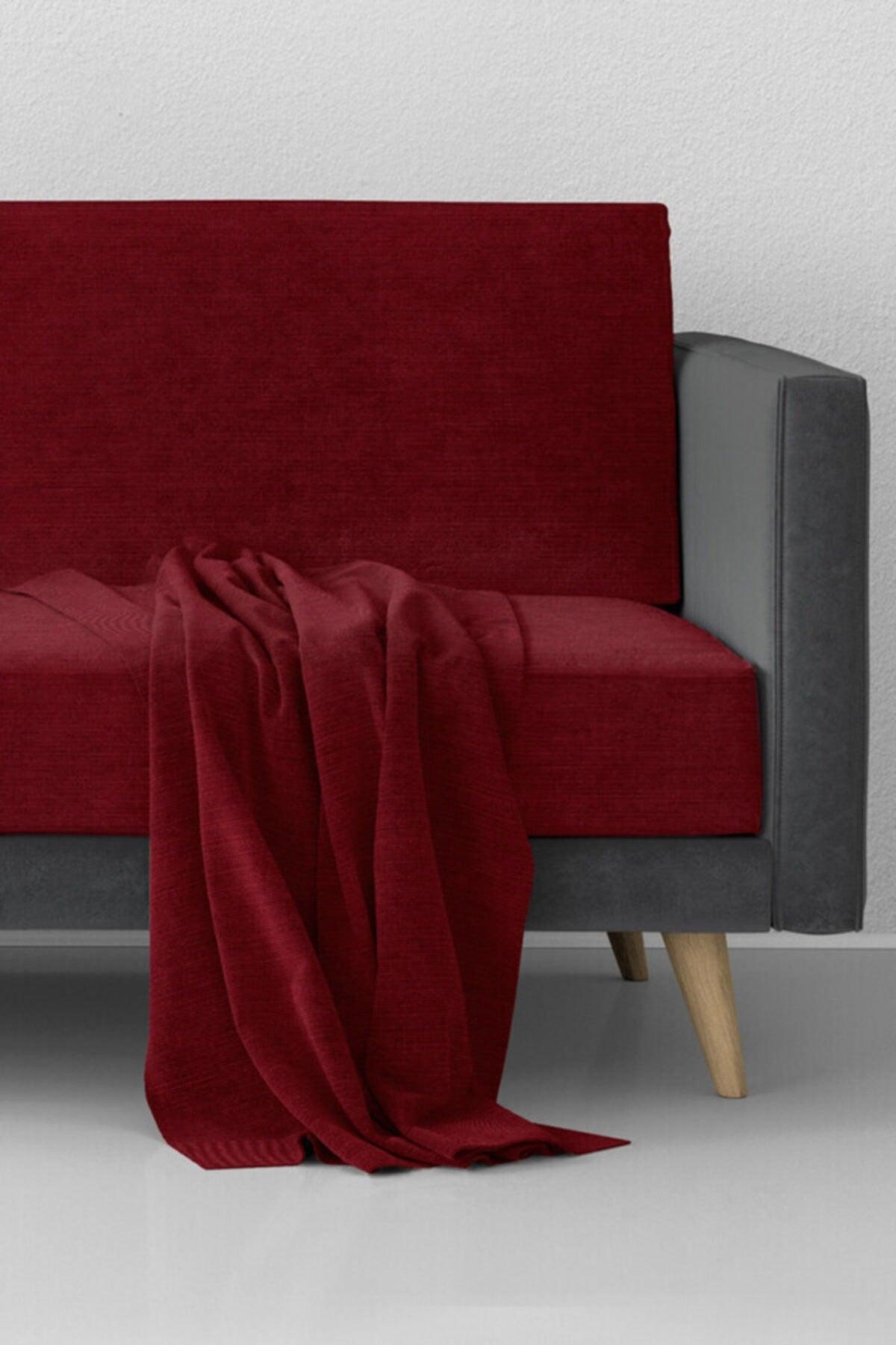 Chenille Seat Cover - Claret Red - Swordslife