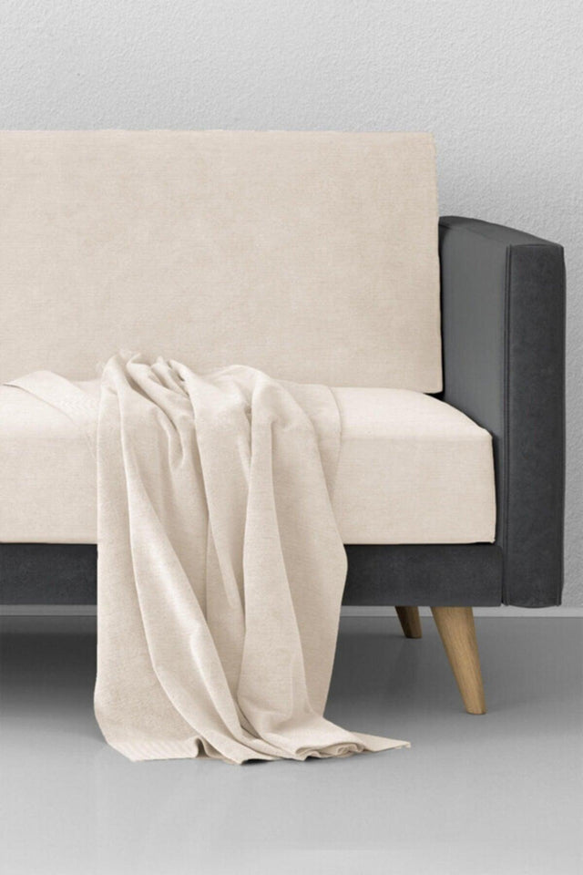 Chenille Seat Cover - Cream - Swordslife