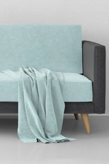 Chenille Sofa Cover - Mint Green - Swordslife