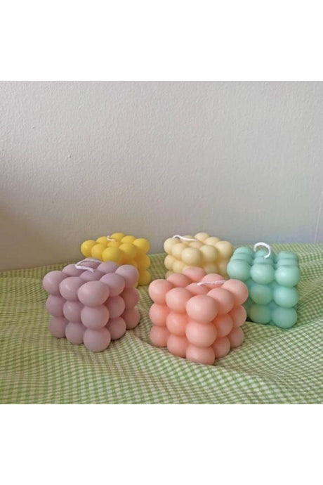 Soy Wax Decorative Bubble Candle Set of 5 - Swordslife