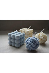 Soy Wax Decorative Bubble & Honeycomb Candle Set of 4 - Swordslife