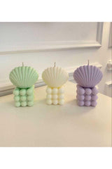 Soy Wax Decorative Bubble & Oyster Candle Set of 6 - Swordslife